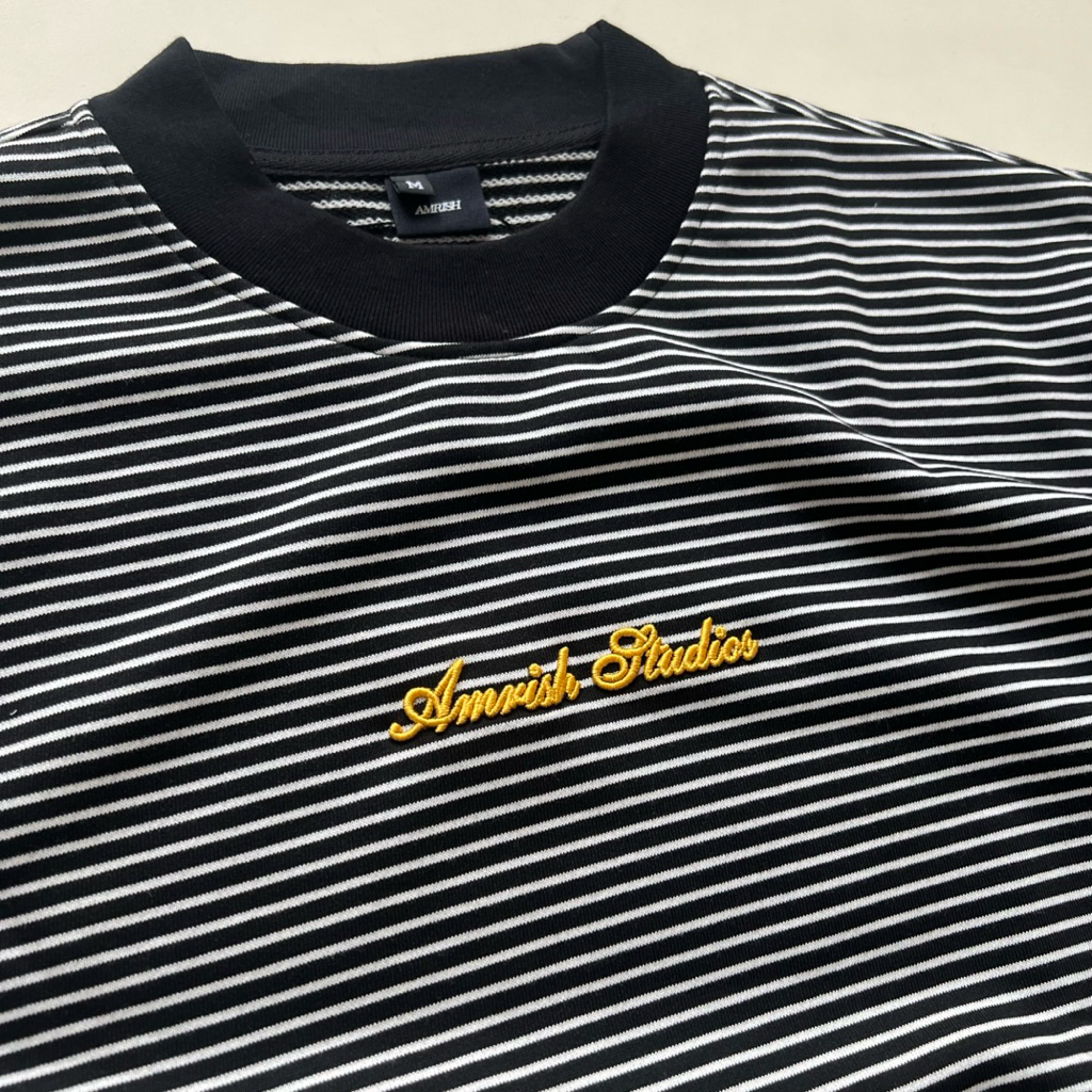 (Chính Hãng AMRISH) Áo BASIC STRIPED LONGSLEEVES TSHIRT | BigBuy360 - bigbuy360.vn