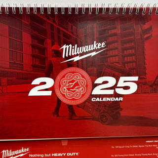  Lịch để bàn 2025 Milwaukee 