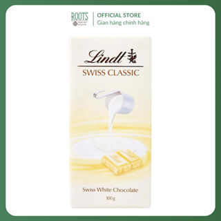   Ship hỏa tốc  LINDT - Socola Trắng Thụy Sĩ Swiss Classic Swiss White Chocolate  100g  