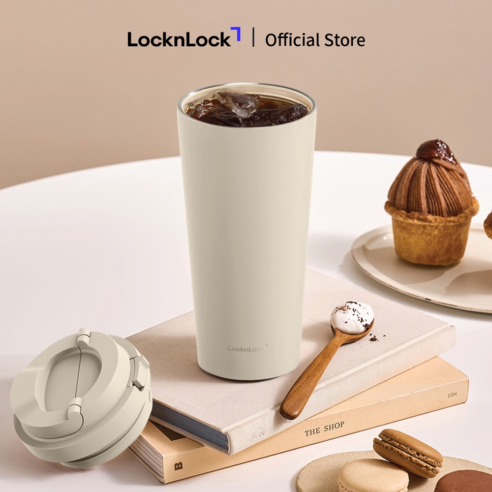 Bình giữ nhiệt LocknLock Energetic ceramic tumbler LHC3414 bằng thép không gỉ 304 phủ sứ dung tích 550ml - 2 Màu | BigBuy360 - bigbuy360.vn