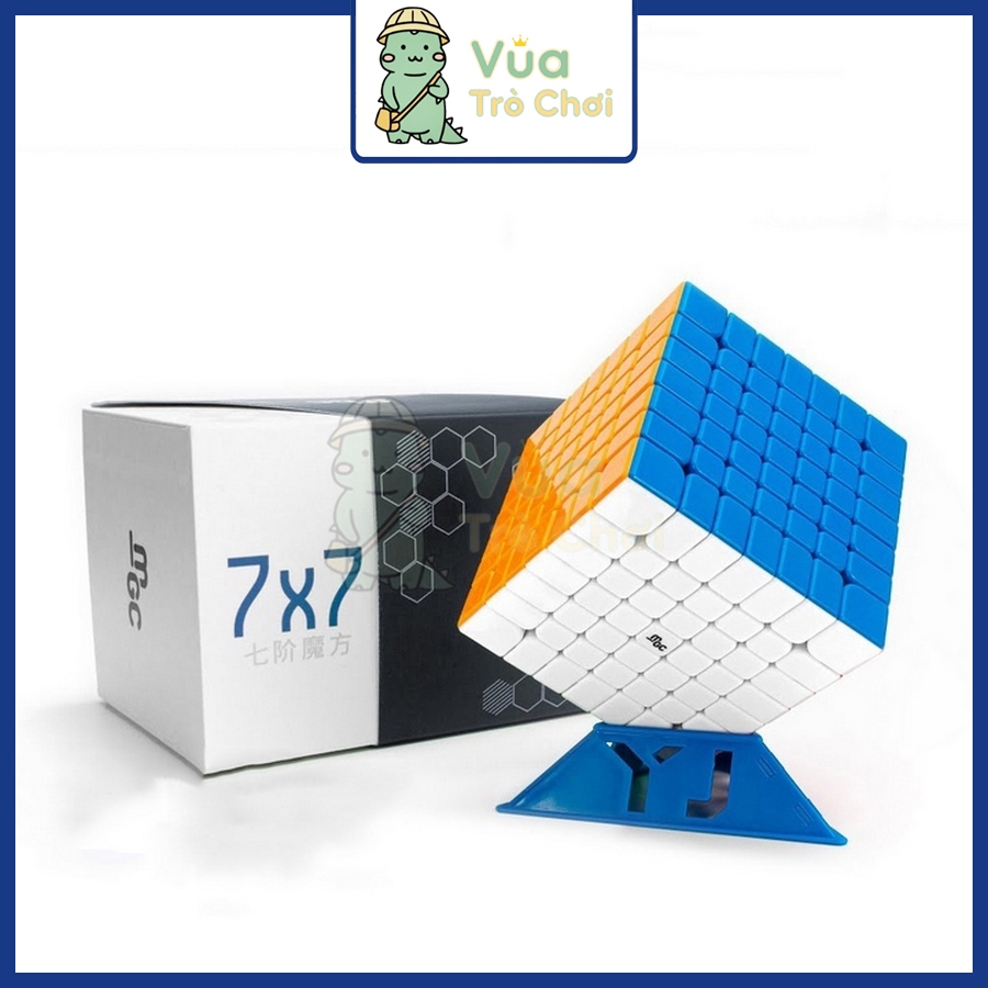 Rubik 7x7 YJ MGC 7x7 Có Nam Châm Stickerless Rubic Không Viền 7 Tầng Đồ Chơi Trí Tuệ Trẻ Em