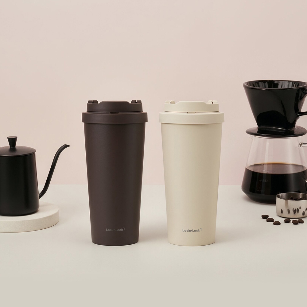 Bình giữ nhiệt LocknLock Energetic ceramic tumbler LHC3414 bằng thép không gỉ 304 phủ sứ dung tích 550ml - 2 Màu | BigBuy360 - bigbuy360.vn