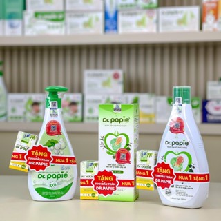 (Tặng Dầu Tràm) Nước Tắm Thảo Dược Dr Papie Giúp Giảm Mẩn Ngứa Và Rôm Sảy