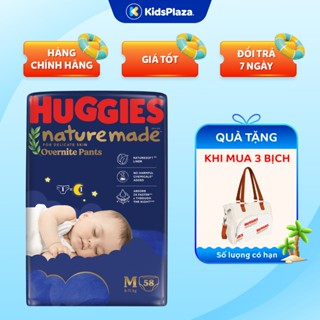[M3] Bỉm - Tã quần Huggies Naturemade ban ĐÊM đầy đủ size cho bé EC - chính hãng KidsPlaza