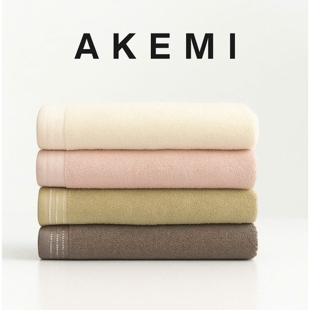 Khăn tắm cao cấp Akemi Botany Tencel Cotton 70x140cm , 1 cái