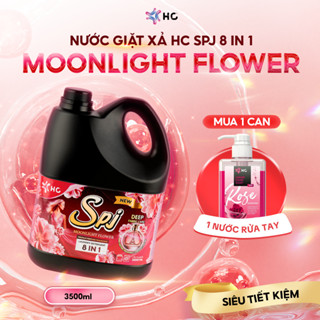 📌 NƯỚC GIẶT XẢ HC SPJ 8 TRONG 1 MOONLIGHT FLOWER – HƯƠNG FLORAL FRUITY, CAN 5 LÍT SIÊU TIẾT KIỆM