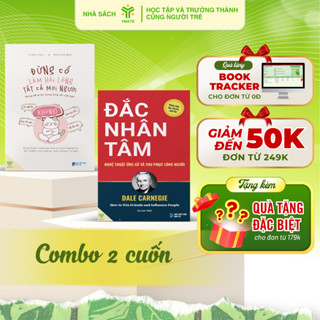   Combo 2 cuốn - Sách Đừng Cố Làm Hài Lòng Tất Cả Mọi Người + Đắc Nhân Tâm- YMATE 