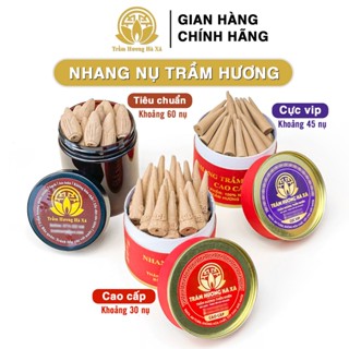 Nhang nụ trầm hương xông nhà có khói ngược thơm dịu nhẹ nhang sạch không pha tạp Trầm Hương Hà Xá