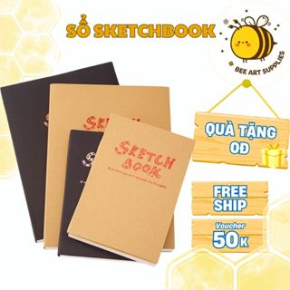 Sổ Sketchbook Vẽ Phác Thảo Potentate / Takeyo – 120 Tờ A4/A5, Giấy Mịn Dày, Dành Cho Chì, Marker, Màu Nước - Beeart