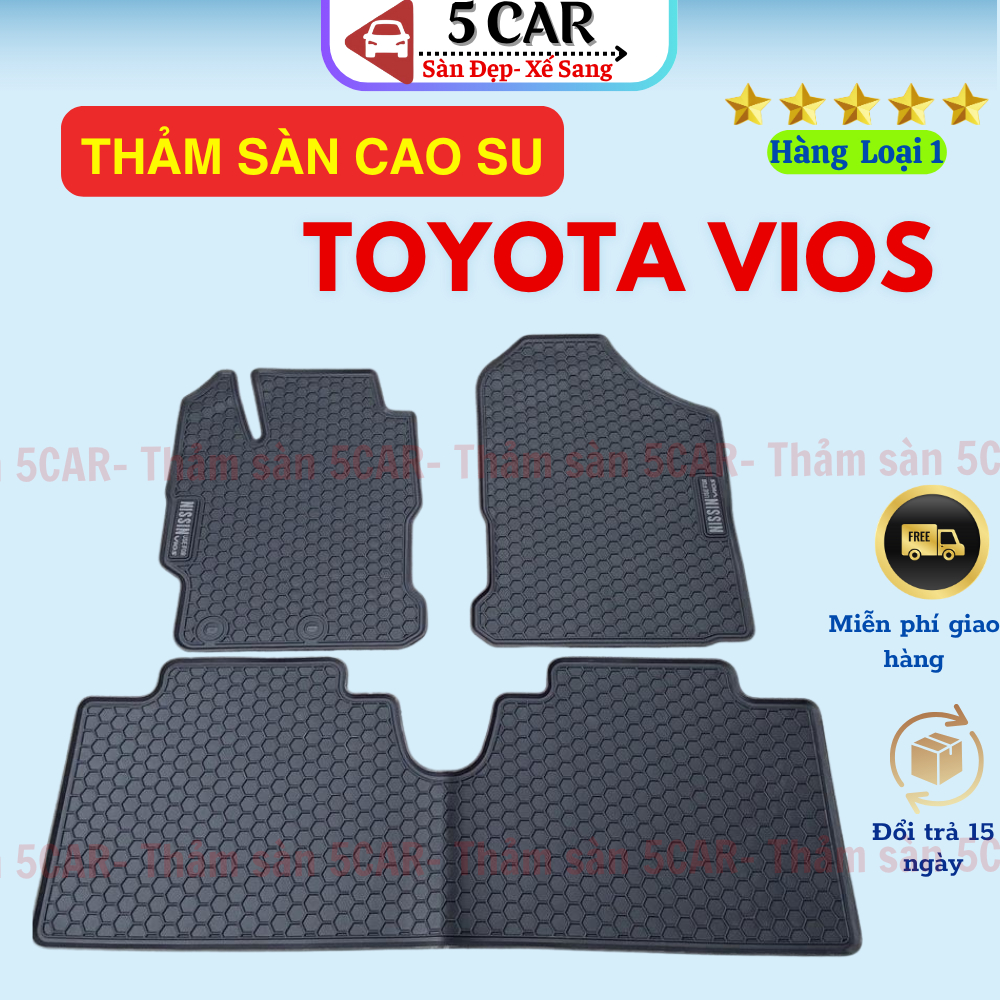 Thảm trải sàn cao su Nissin cho Vios