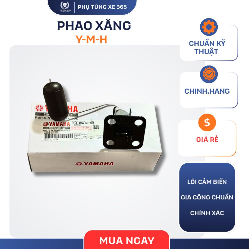 Phao x.ă.n.g Yamaha Jupiter, Sirius chinhhang – Báo xăng chuẩn, bền bỉ, dễ lắp, tương thích mọi đời xe