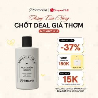 Dưỡng Thể Trắng Da Hương Nước Hoa Thư Giãn De Memoria Scented Whitening Body Lotion 300ml