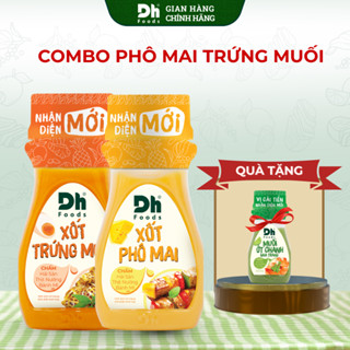 Combo 2 Sốt Phô Mai, Trứng Muối Dh Foods 100g - Sốt Chấm Hải Sản, Sốt Phô Mai Trứng Muối, Phô Mai Nướng Hàu