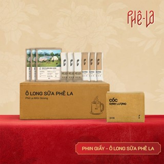 [Phin Giấy] Trà Ô Long Sữa Phê La (Ô Long Truyền Thống) - Hộp 10 gói
