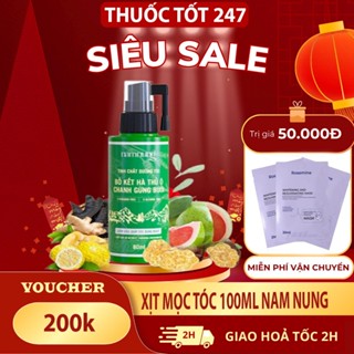  Xịt dưỡng tóc tinh dầu Bưởi rừng hương Nhu giảm rụng mọc tóc Nam Nung  80ml THUOCTOT247 