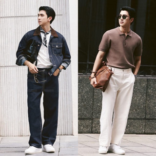 Quần Jean Ống Rộng Nam Wash 3 Màu Đen Trầm SMOKE Cạp Cao HELLOYOU, Quần Bò Nam Ống Suông Phong Cách RETRO Cao Cấp JS05