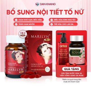 Viên uống nội tiết tố nữ giảm khô hạn tăng sinh lý cân bằng nội tiết điều hòa kinh nguyệt Marilyn
