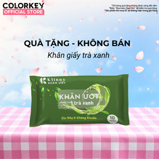 [QUÀ TẶNG - KHÔNG BÁN] Khăn Giấy Uớt Trà Xanh 10 miếng/Bịch