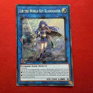 [Thẻ Bài Yugioh Chính Hãng] Lib the World Key Blademaster