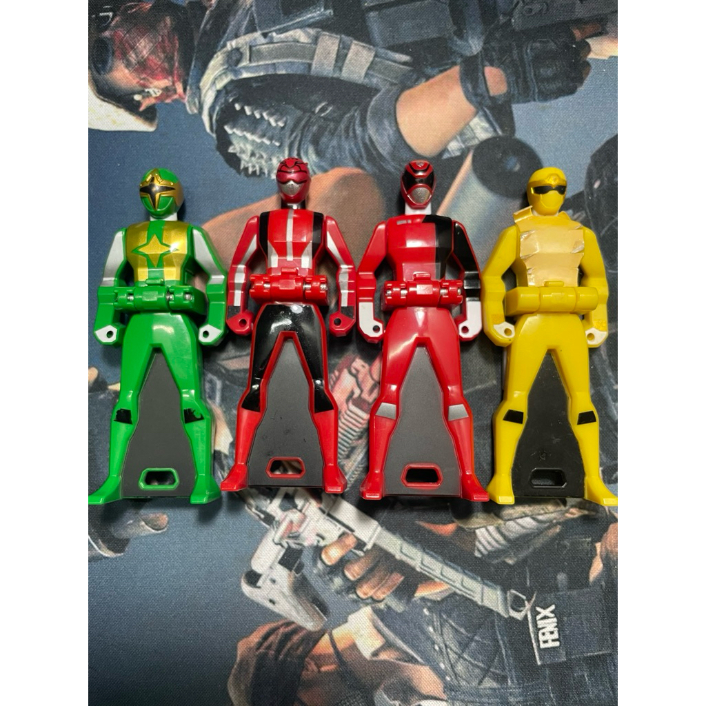 [BANDAI] Dx Ranger Key Chiến Đội Siêu Nhân Nút Bấm Lật