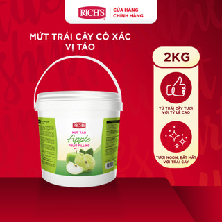 Mứt Trái Cây Có Xác Vị Táo Xô 2Kg