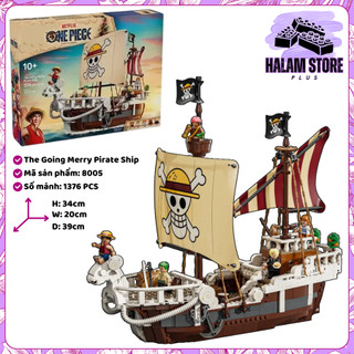 [Hoả tốc HN] Đồ chơi lắp ráp One Piece - Mô hình phim vua hải tặc Con tàu Going Merry
