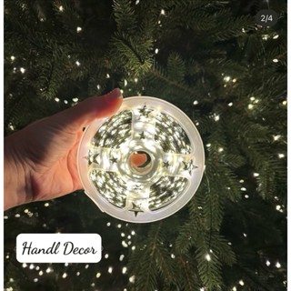  ĐÈN LED HẠT GẠO ĐOM ĐÓM DÂY ĐỒNG XANH TRANG TRÍ CÂY THÔNG NOEL GIÁNG SINH TRANG TRÍ TIỆC QUÁN CAFE  KÈM REMOTE  