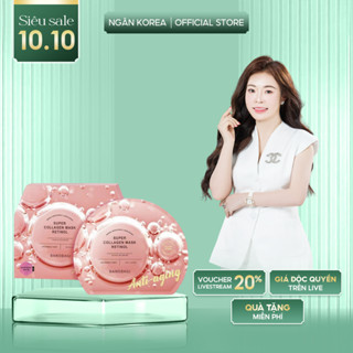 Mặt Nạ Banobagi Retinol Cải Thiện Nếp Nhăn (Hồng Đất) 30g Super Collagen Mask Retinol Anti-Aging