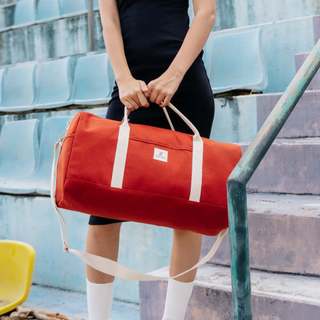 Túi du lịch Duffle vải canvas Ziczac Design