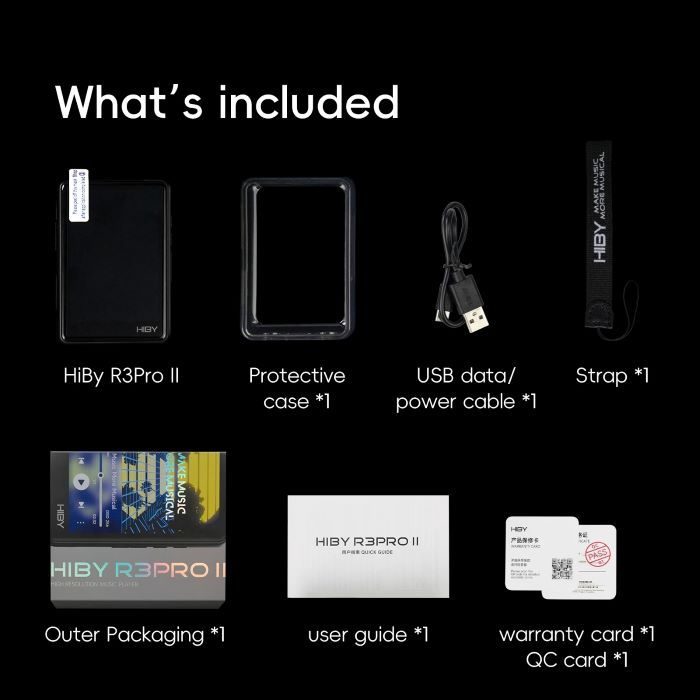 [NC] Máy Nghe Nhạc HIBY R3 PRO II | Chip DAC dual CS43198 | Portable DAP | BigBuy360 - bigbuy360.vn