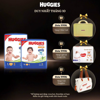 Tã quần Huggies M106/L104/XL88/XXL80 tràm trà làm dịu da ngừa hăm cho bé mua 2 tặng gấu, mua 3 tặng túi bỉm sữa