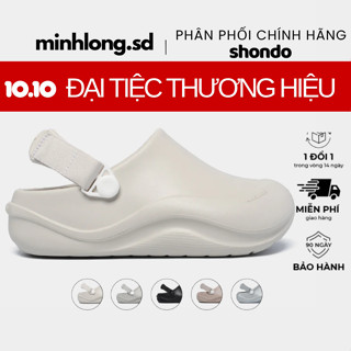 [TẶNG VỚ] [FULL BOX] Giày Clog nhựa đi mưa, sandal, Sục Suke đủ màu Nam Nữ chính hãng Shondo