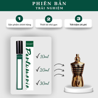 Nước hoa Le Male Elixir phiên bản trải nghiệm chính hãng Parfumerievn