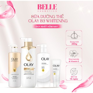  Sữa dưỡng thể OLAY B3 Sữa tắm OLAY B3 Whitening Body Lotion Vitamin C +Niacinamide dưỡng ẩm dưỡng trắng 
