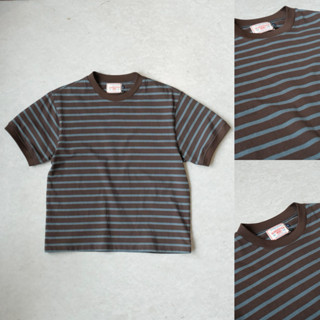   BlackFriday2025 Áo thun sọc kiểu Ringer Tee - Olderister 