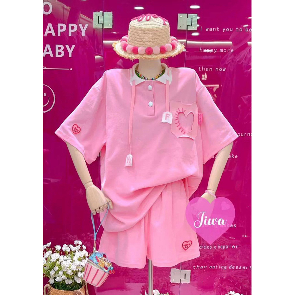 Set thun Polo Hãng Jiwa Newtag