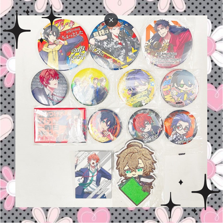 [ĐỌC KĨ MÔ TẢ] Badge Chính hãng Hypnosis Mic