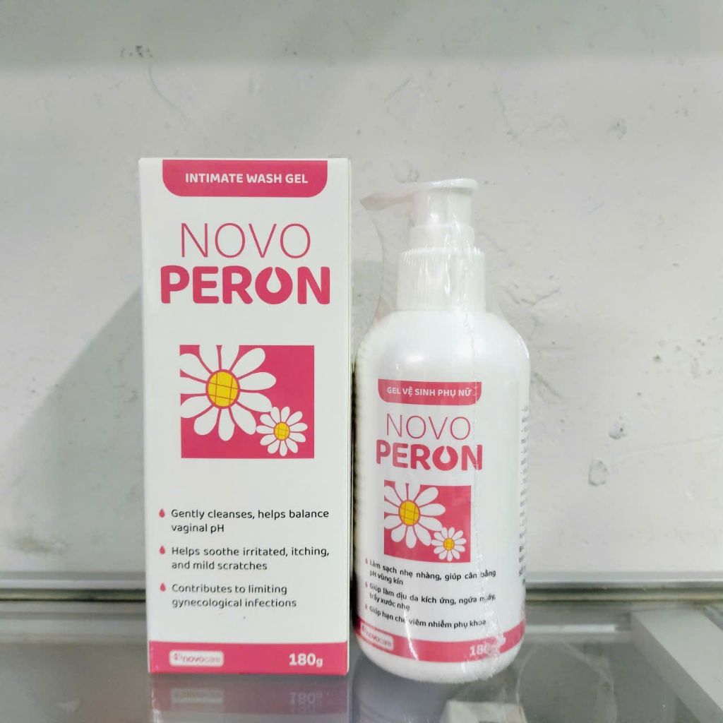 [Chính hãng] Dung Dịch Vệ Sinh Novo Peron 180g– Giúp Giữ Ẩm, Cân Bằng Ph