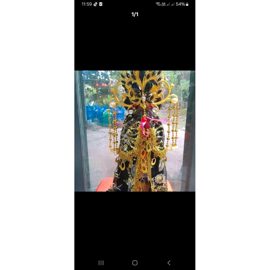 ÁO MÃO PHẬT MẪU DIÊU TRÌ 30 CM .