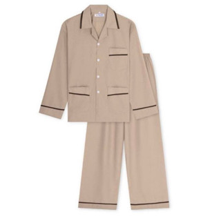 Bộ Pijama Nam Trung Niên Chất Kate Cotton Thoáng Mát Nhẹ Nhàng - MQ Shop