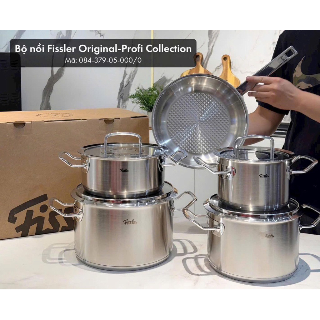 HÀNG ĐỨC🇩🇪BỘ NỒI TỪ CAO CẤP FISSLER -Original Profi Collection- MADE IN GERMANY