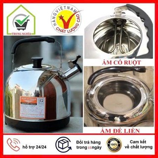 Ấm Đun Nước Siêu Tốc Đạt Tường 5lit-Có Còi Báo Khi Sôi-Siêu nấu nước đế liền-sôi tự ngắt-bền,tiện