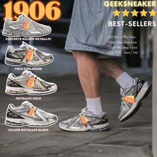 [GeekSnkr] Giày Sneaker cổ thấp Running, Pickleball Mã 1906