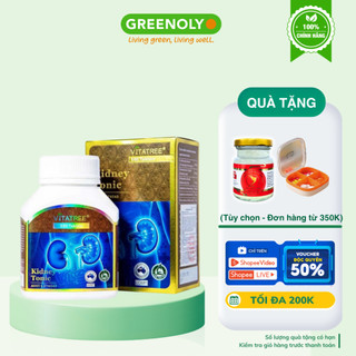  Viên uống Vitatree Kidney Tonic giúp bổ thận tráng dương,tăng cường chức năng tiết niệu của Úc 