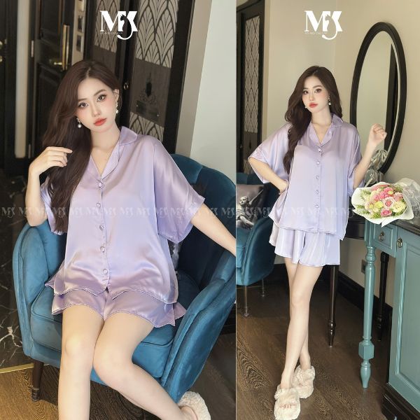 Đồ Ngủ Nữ Tay Cánh Dơi,MIKY, Đồ Ngủ Bigsize lụa Latin cao cấp mềm mại xinh xắn  canh doi dui 1 < 80KG | BigBuy360 - bigbuy360.vn