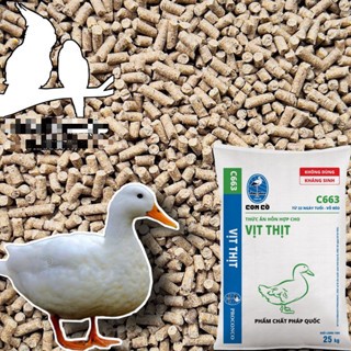 (Giao Nhanh) 25KG Thức Ăn Vịt C64 Cám Cho Vịt Ăn C64 Thức Ăn Vịt Đẻ Cám Cho Vịt thịt chuẩn bị xuất c