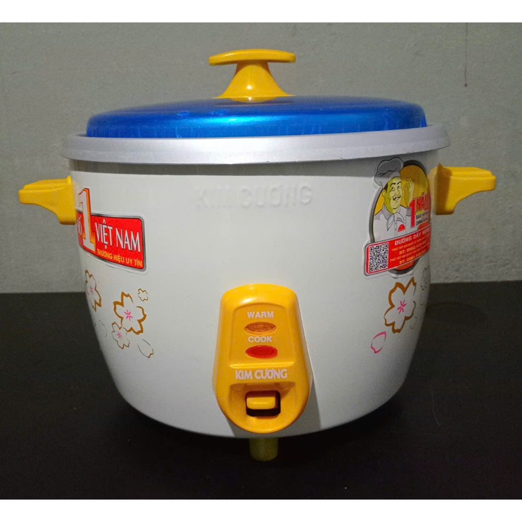 Nồi cơm điện 1.8 lít Kim Cương KC 1.8L