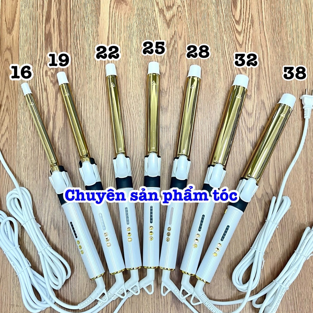 ✅Prosee Máy uốn tóc Prosee 619 đủ size xoay trục cao cấp 5 mức nhiệt độ ceramic phân phối nhiệt đều bảo hành 03 tháng