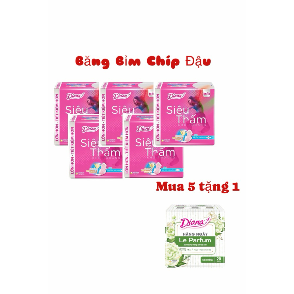 5 tặng 1. CB 5 Gói Diana STSM Cánh 20M tặng 1 gói Hàng ngày 40M