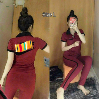 đồ bộ thể thao có cổ